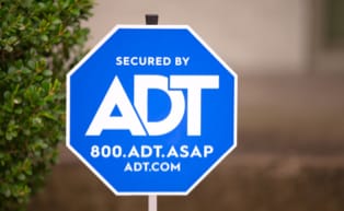 ADT Security sign