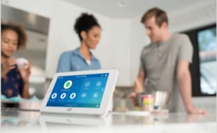 Digital Keypad on the counter