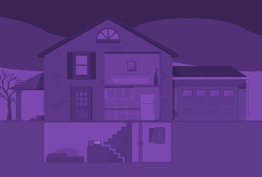 Hurricane house diagram