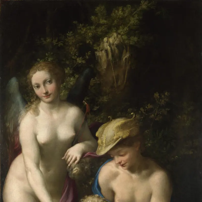 Venus with Mercury and Cupid ('The School of Love')