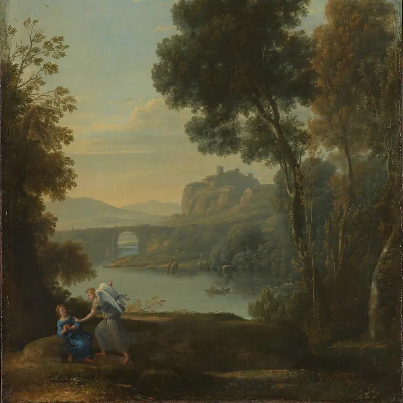 Landscape with Hagar and the Angel