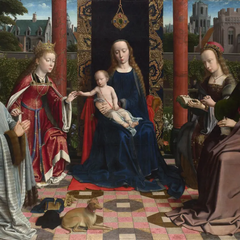 The Virgin and Child with Saints and Donor
