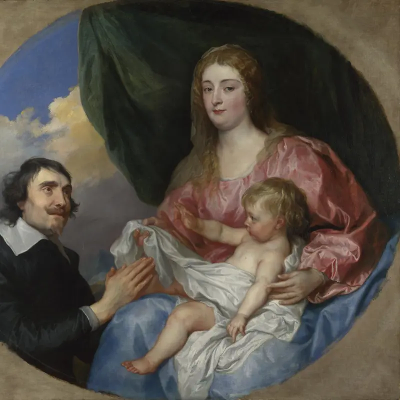 The Abbot Scaglia adoring the Virgin and Child