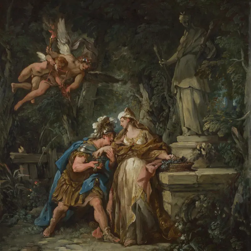 Jason swearing Eternal Affection to Medea