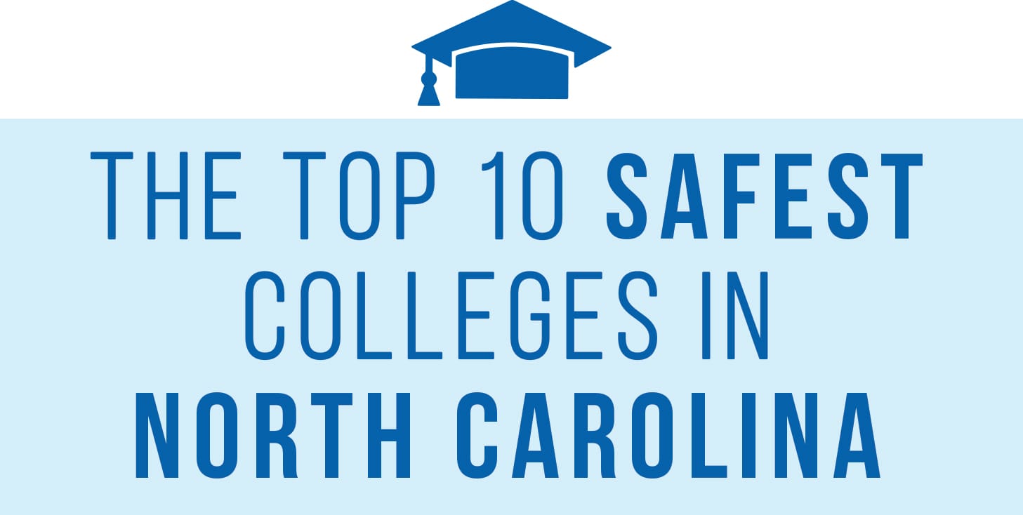 safest college campuses NC header