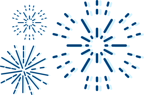 fireworks illustration